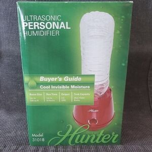 NWT, Hunter, Personal Ultrasonic Humidifier